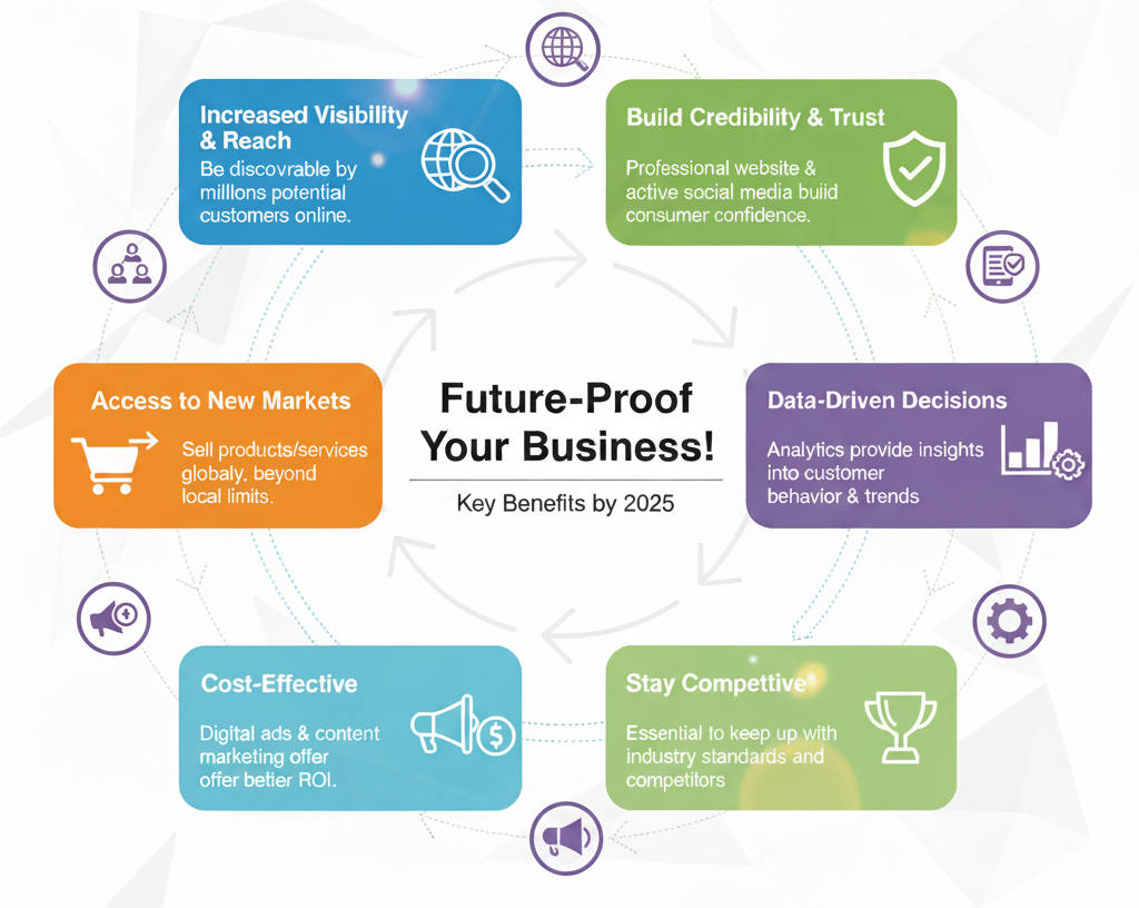 Why Every Business Owner Needs a Strong Digital Presence in 2025