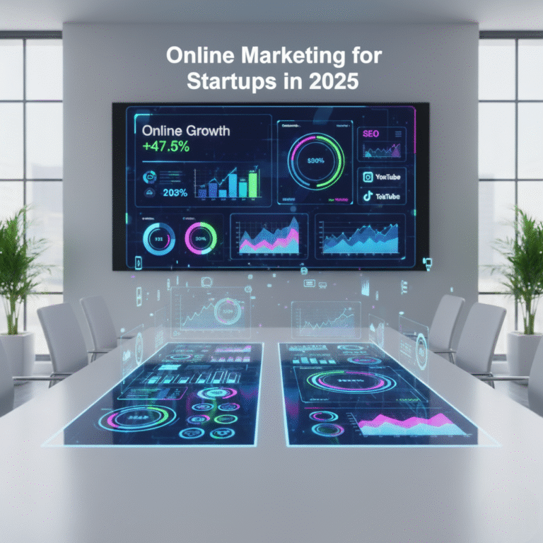 Online Marketing for Startups in 2025
