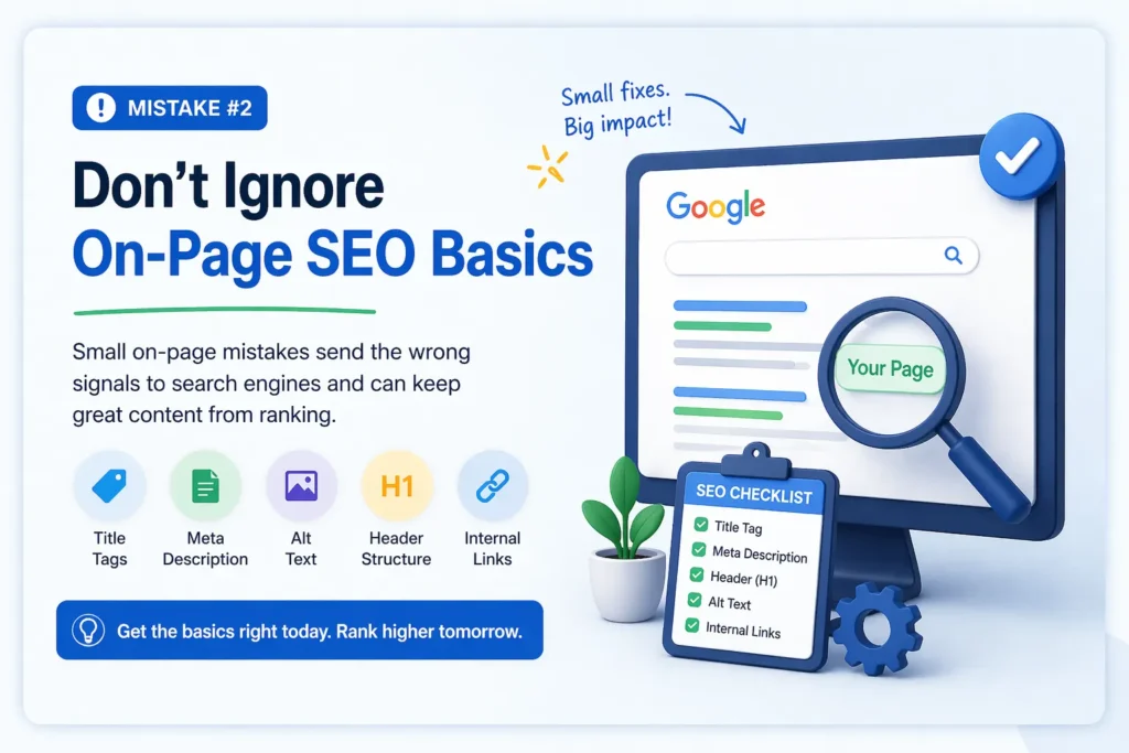 5 SEO Mistakes That Are Costing You Customers