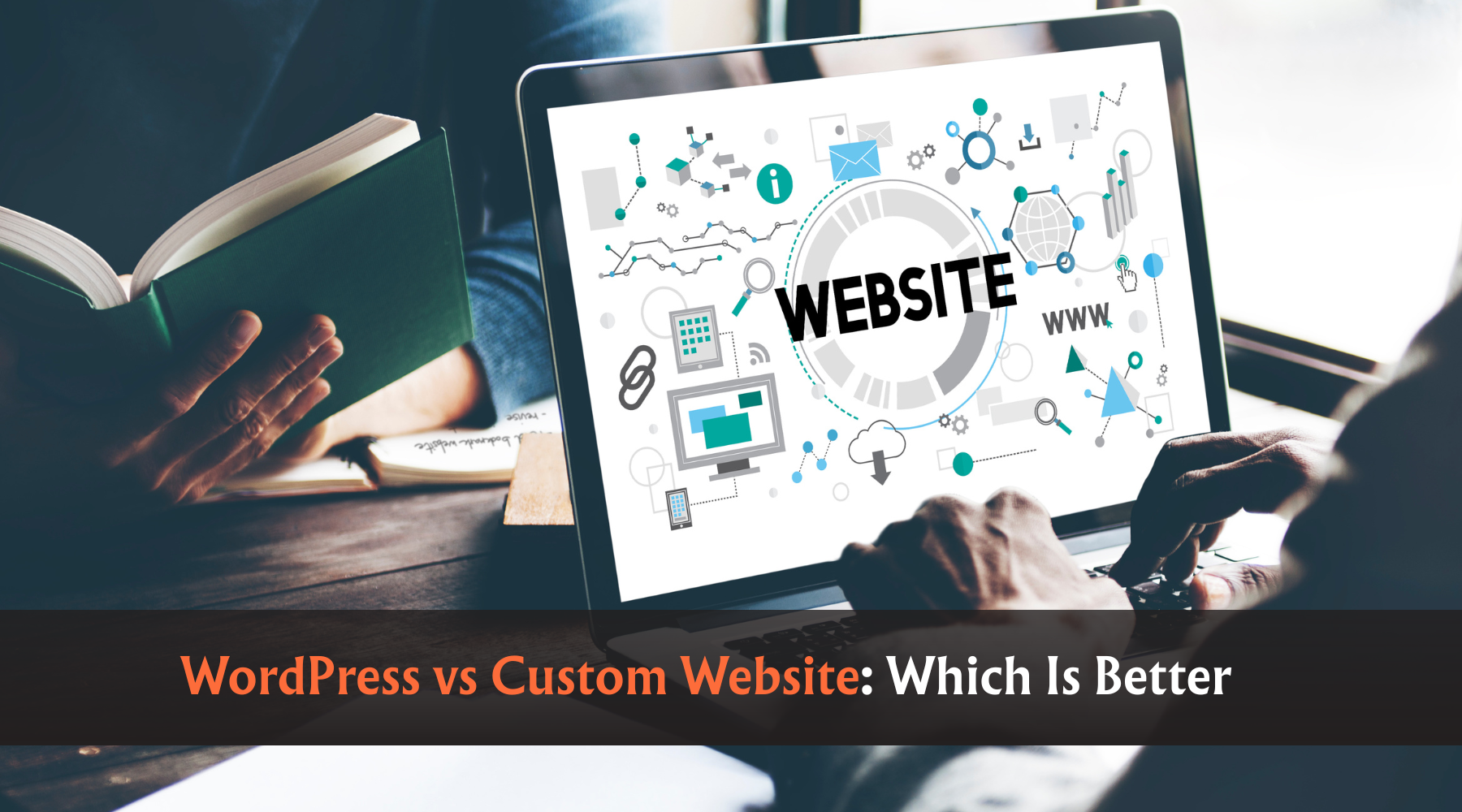 WordPress vs custom website comparison for business and SEO growth.