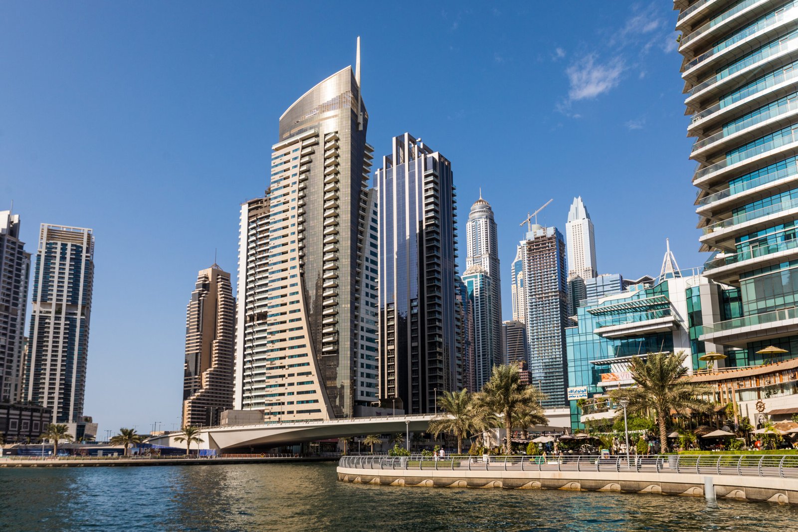 Dubai skyline with Burj Khalifa, UAE