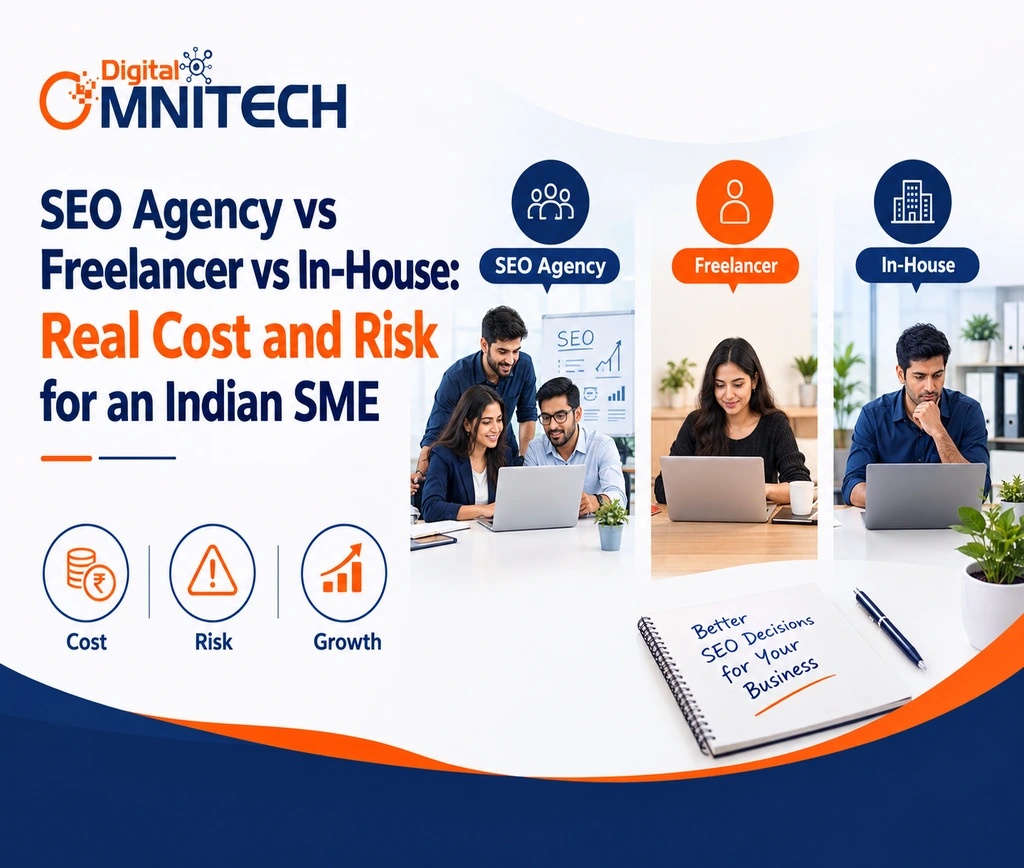 SEO Agency vs Freelancer vs In-House: Real Cost and Risk for an Indian SME
